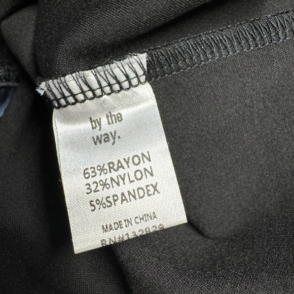 NWOT REVOLVE BY THE WAY. Alexandra One Shoulder Dress Black XS - Picture 11 of 11